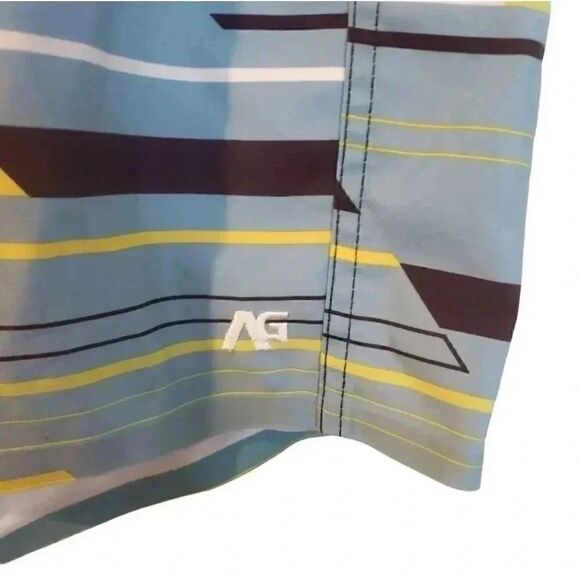 Analog Board Shorts Size 34 Men's Blue Swim Trunks - Picture 4 of 7